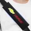 2Pcs Car Safety Belt Shoulder Cover Pad Plush Seat Belt Shoulder For Chevrolet Colorado Cruze Spark Captiva Malibu Trax Aveo