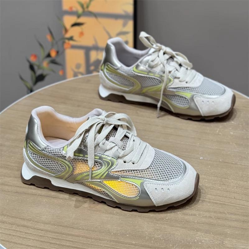Mesh Breathable Ugly Cute Women's New Summer Versatile Soft-soled Casual Sports Shoes
