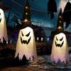 New Halloween Creative Hanging Decorations Party Supplies Haunted House Scene Scary Atmosphere Decoration IED Lamp Ghosts