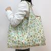 Eco-Friendly Foldable Single Shoulder Grocery Bag for Women, Large Capacity