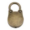 2sets Bronze Bear Shaped Padlock Zinc Alloy Storage Cabinet Padlock  For Storage Box