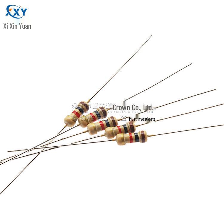 

Вуглецевоплівковий резистор 1/4 Вт, допуск 5%, номінальна потужність 0,25 Вт, доступний в діапазоні 100 кОм - 910 кОм 430K ohm