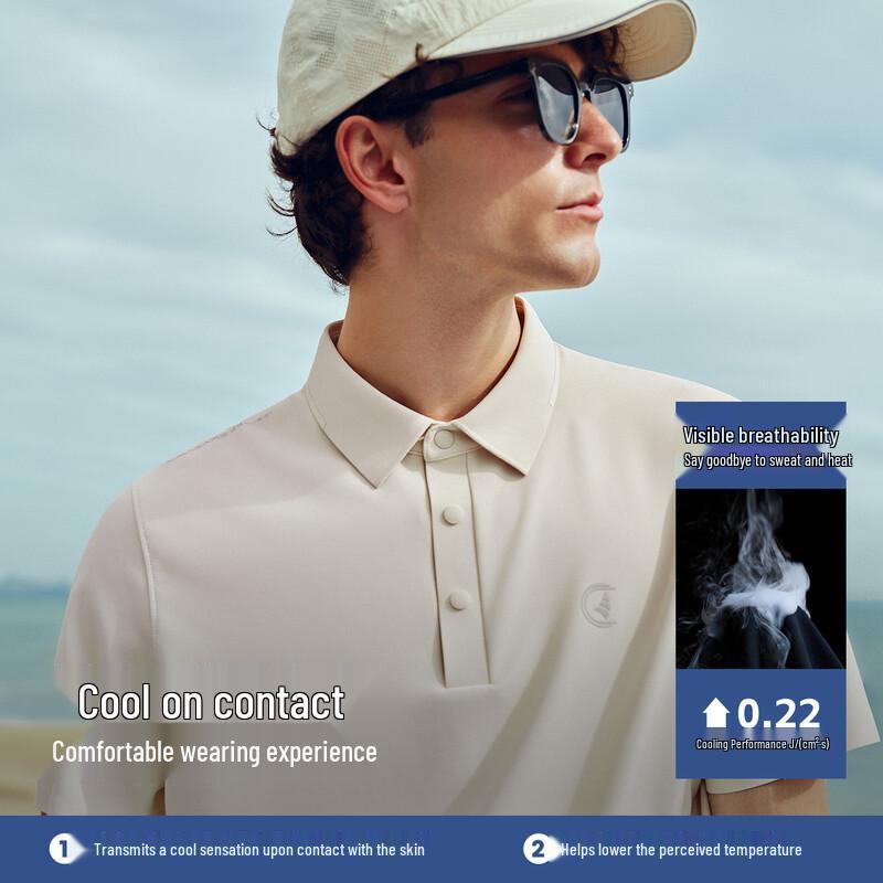 Navigare Men's Quick-Dry Outdoor Polo Shirt