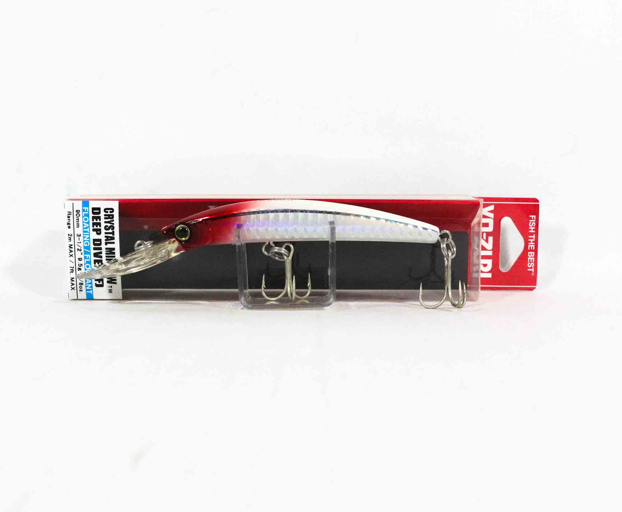 

Плавающая приманка Yo Zuri Crystal Minnow DD 90 мм R1134-HRH (1091)