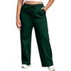 Unisex Size Sweatpants with Pockets Loose Straight Leg Casual Pants for Men and Women