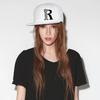 Street Style Hip-hop Letter Baseball Cap Black Hat Simple Classic Flat Brim Hat