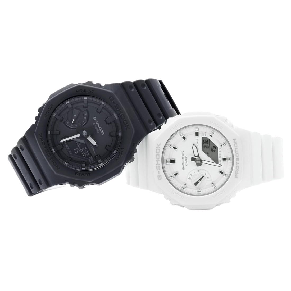 Casio G-SHOCK Baby-G Pair Watch GA-2100-1A1JF GMA-S2100-7AJF Analogue-Digital Quartz 2-Piece Set Wristwatch