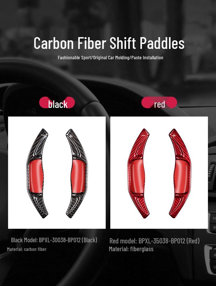 True Carbon Fiber Shift Paddles for 2019-20 Asian Dragon, Corolla, and RAV4