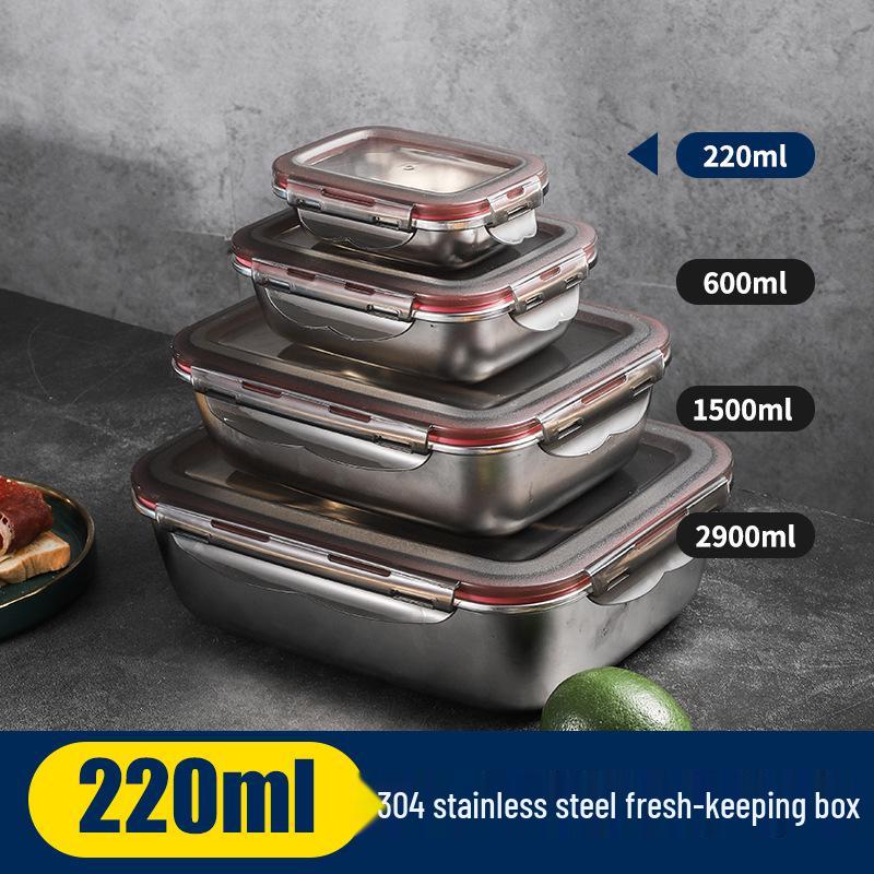 304 Stainless Steel Leak-Proof Fresh-Keeping Lunch Box