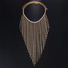 Vintage Face Chain Blingbling Mask Chain Bridal Headpiece Glistening Crystal