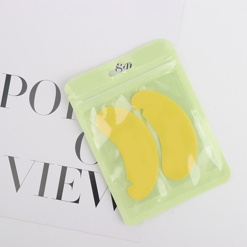 U-Shaped Eyelash Perming Silicone Pads & Extension Tool Kit with Isolation Eye Patches