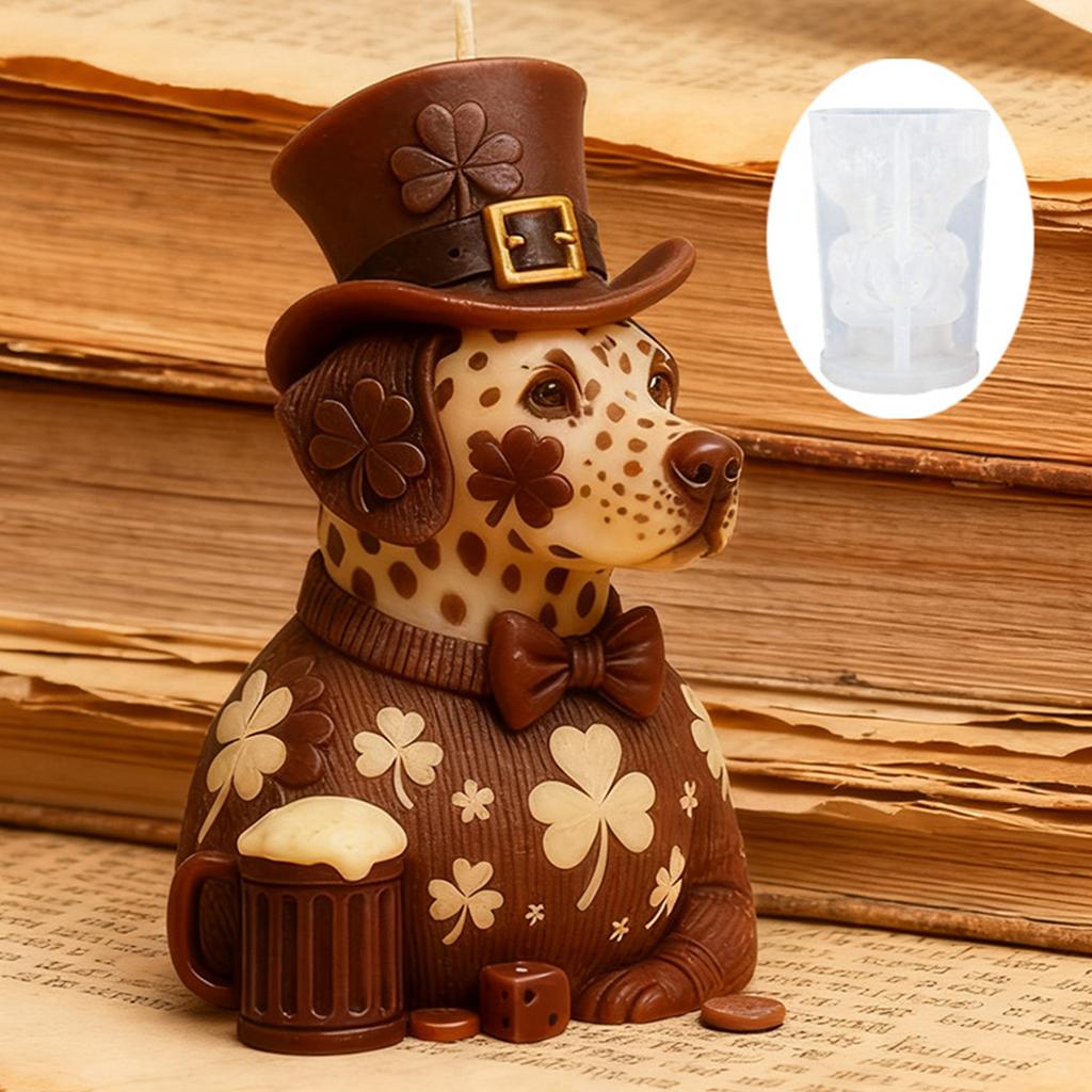 Artistic Dog encouraged Silicone Mould Great For Creative candlewax Works And Holiday Displays
