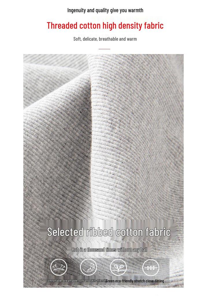 Verdickte Lammwolle Leggings für Damen, Hoher Bund, Bestickter Bund, Fleecegefüttert, Vertikale Streifen, Warme Herbst-/Winterhose.