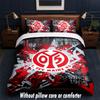 Mainz FC Design Bed Bedding Set 1 Duvet Cover + 2 Pillowcases Soft Breathable Household Bed Linens