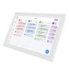Smart Digitaler Kalender 15,6 Zoll HD Touchscreen WLAN Digitaler Bilderrahmen e Familienkalender Planer mit APP für   9.0