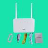 CP106 4G Portable WiFi Router with Card Slot, Connects Wireless to RJ45 for Home or Office.
