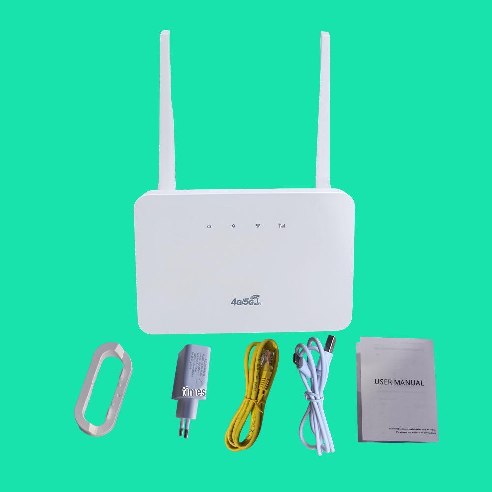 CP106 4G Portable WiFi Router with Card Slot, Connects Wireless to RJ45 for Home or Office.