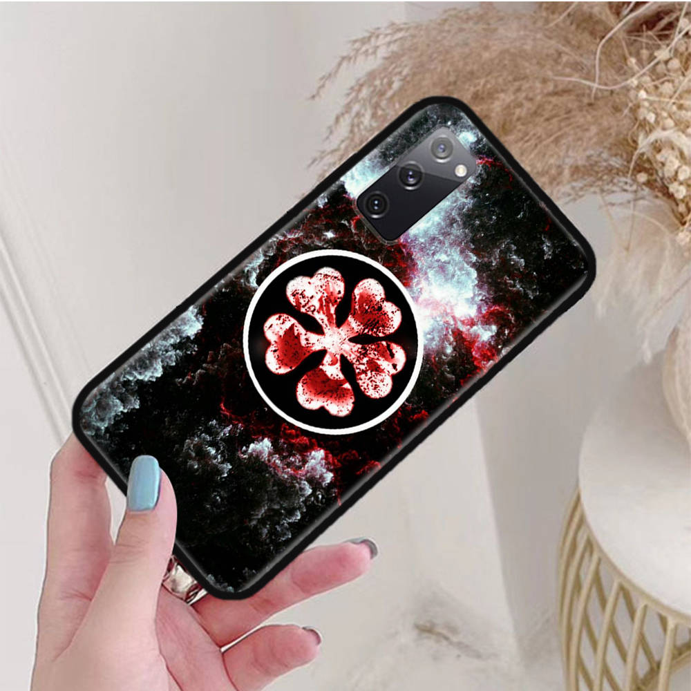 Black Case for Xiaomi Poco X6 X4 M5 M6 F5 F6 C65 C55 C50 C51 C40 Pro Redmi 14C A3X 13C 12C 11T 10A 9C Note 7 6 8A Plus W-50 Black Clover
