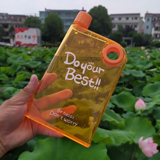 Czajnik rowerowy Yousheng Przenośna mała kwadratowa przezroczysta butelka na wodę pitną do biura