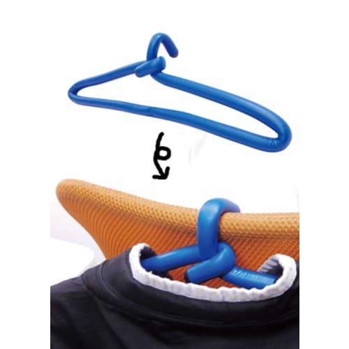 Kojima Tsusho's Flexible, Flexible Soft Wire, Extra Long, Versatile, Stand, Cable Ties, Hooks, Kune Rose [Extra Long 86cm], Pack of 2