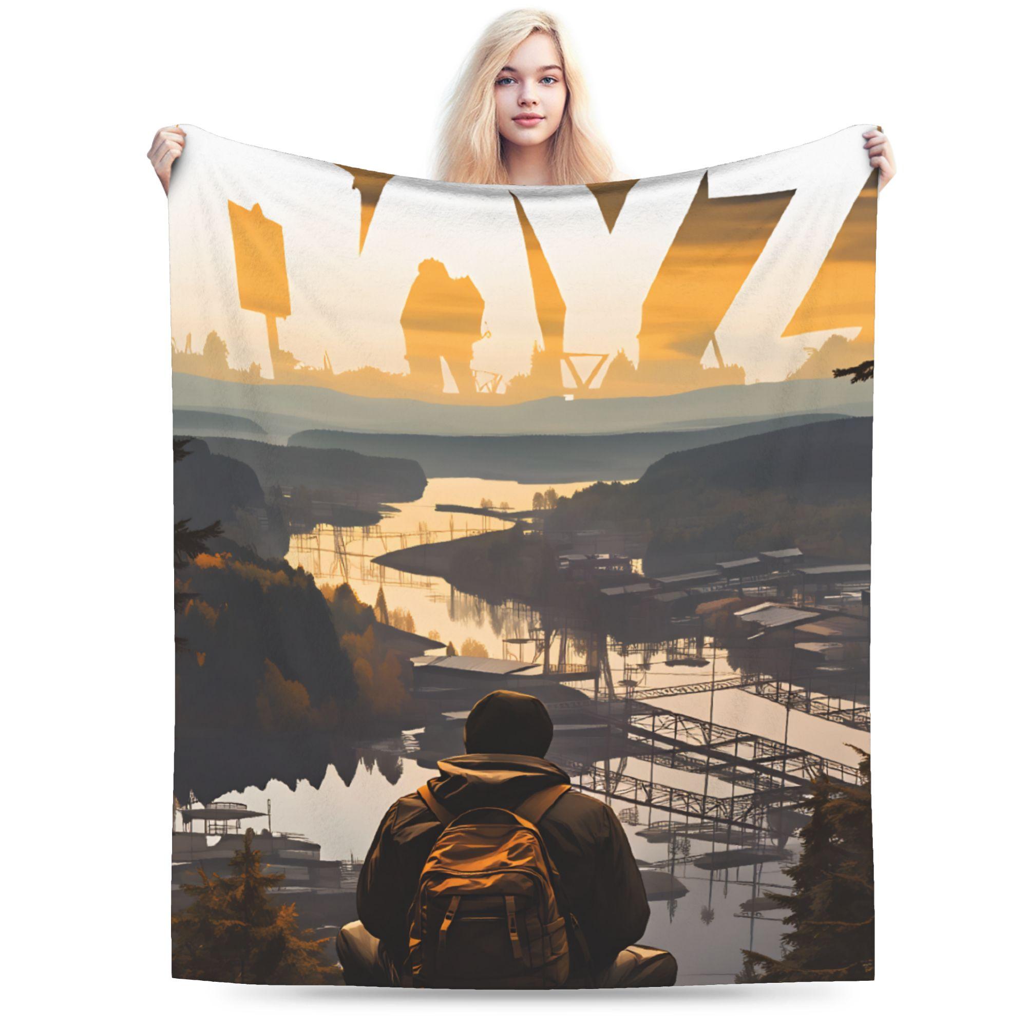 

DayZ Blankets Quality Super Soft Throw Blanket Winter Students Living Room Aesthetic Bedspread 75cmx90cm