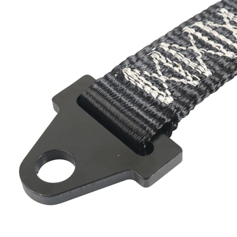 64 Inches Reinforced Winch Strap Abs Snow Plow Winch Strap Easy to Use for Winter Outdoor Work On ATV UTV & Snow Plows