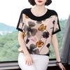 Short-sleeved Women's New Summer Western-style Shirts Large Size Loose Tops