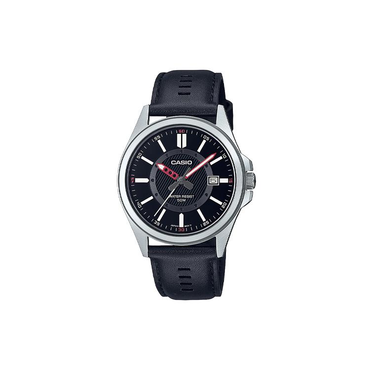 CASIO Unisex Standard Series 45mm Black Watch MTP-E700L-1EVDF Black