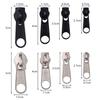 3# 5# 8# 10# Zipper Head Zipper Repair Kit Easy Fix Zipper Slider Head Puller Closure Universal Replacement Broken Wearable