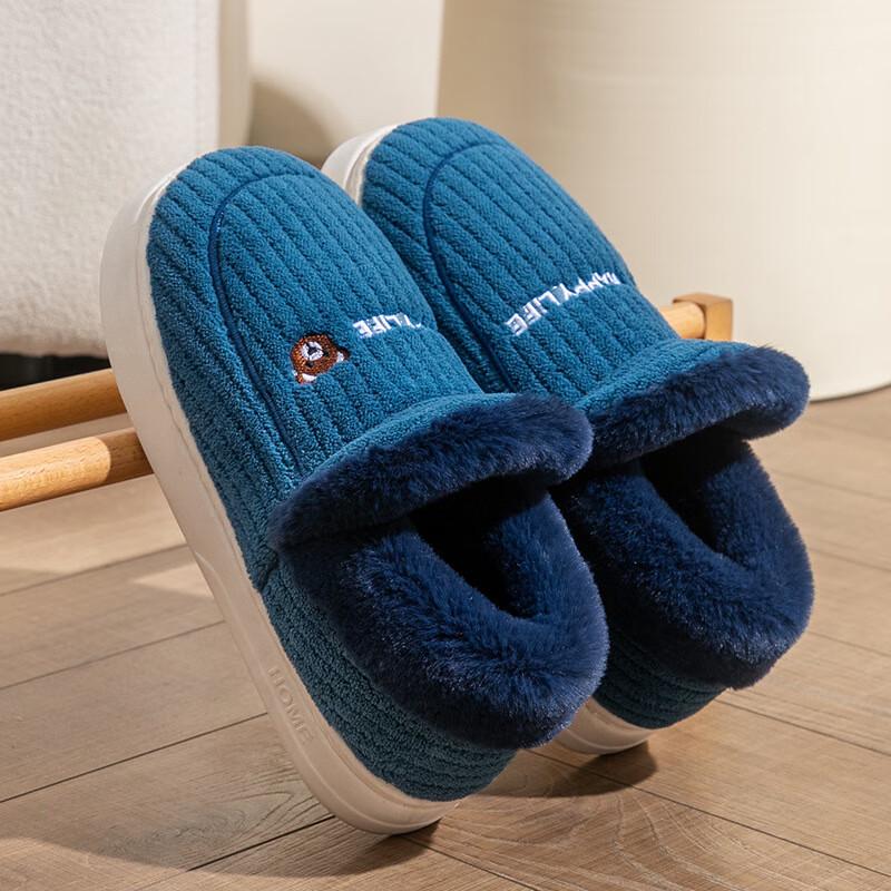 Chang Baosen Winter Warm Indoor Cotton Slippers