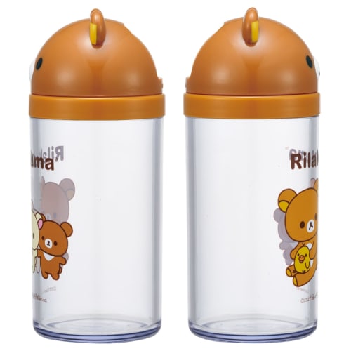 Skater Die-Cut Sprinkle Seasoning Case, 220ml, Rotating, Rilakkuma Design, TW92D