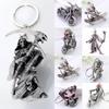 Punk Cool Skull Horror Skeleton Skull Key Rings Cranial Keychain Skull Keyring Skeleton Pendant
