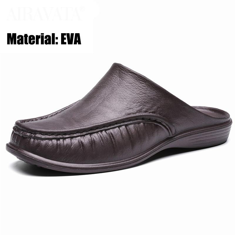მამაკაცის EVA ჩუსტები Slip On Flats ფეხსაცმელი მოდის პლაჟის სანდლები სახლის ფეხსაცმელი ზომა 40-47