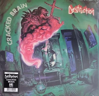 LP Record DESTRUCTION - Cracked Brain -reissue- HRR552LP4 HIGH ROLLER REC 2023 Germany Rock