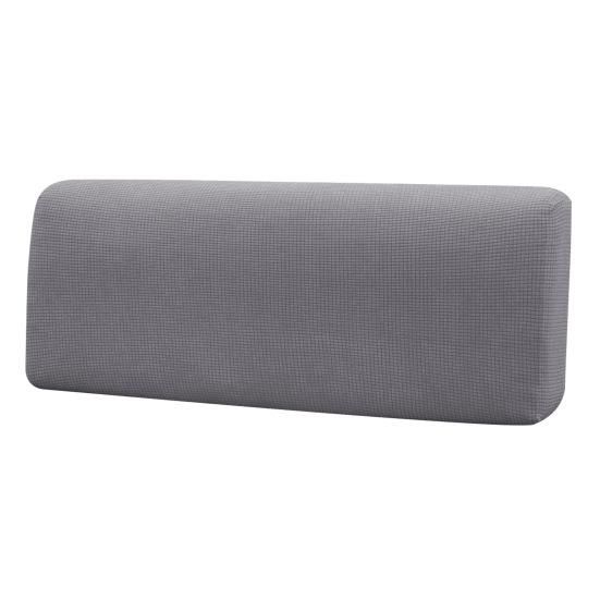 Housse de coussin de dinette RV imperméable à l'eau haute élasticité texture de particules de maïs couleur unie machine