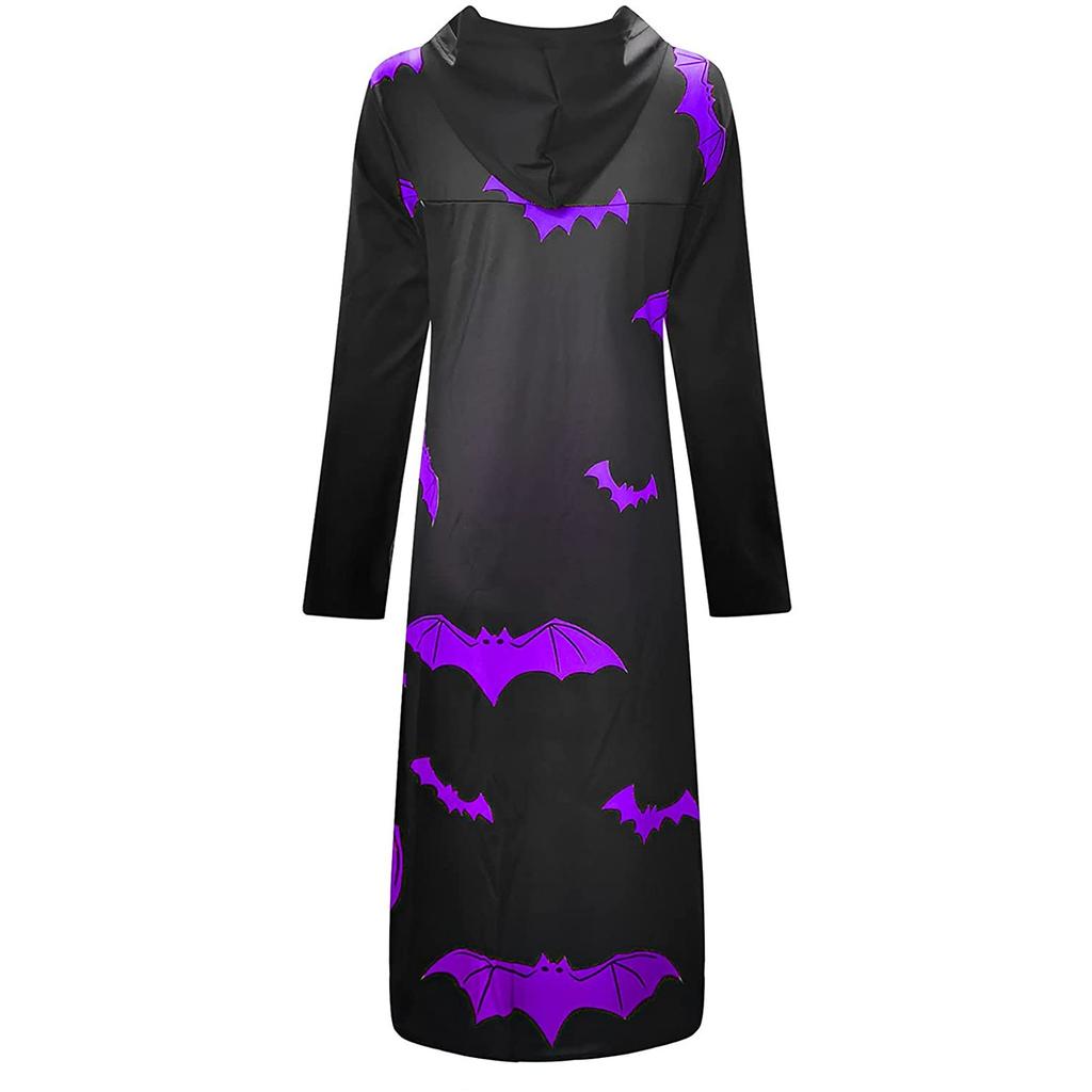 Gothic Clothing Women's Dress Halloween Carnival Cosplay Party Vintage Hoodie