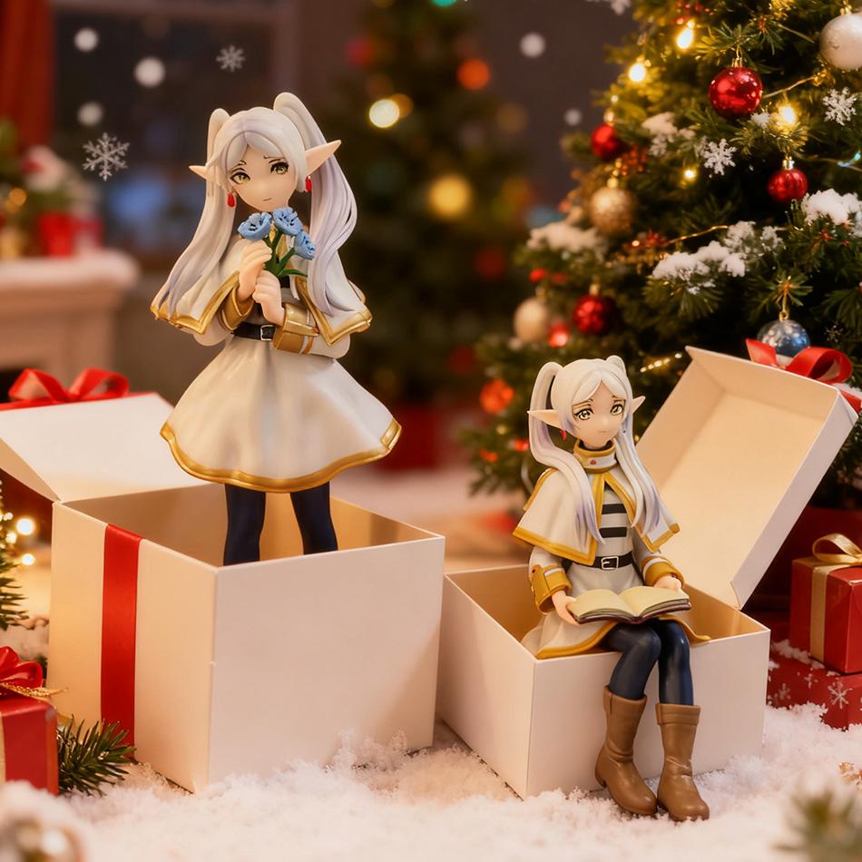 Frieren Beyond Journey's End Figure Anime Peripheral Collectible Models Decorative Decorations Children Kawaii ChristmasGift