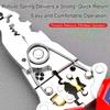 Stripping Crimping Electrical Wire Stripper Foldable Design Cable Cutter Pliers  Wire Cutting Work