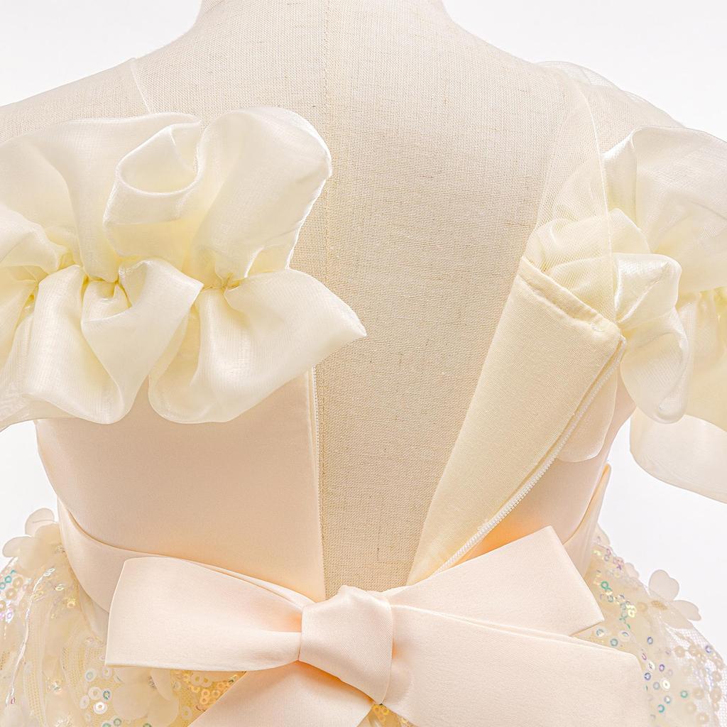 Girls' Cross-Border Flower Princess Dress 2025 - New Children's Performance Dress