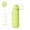 740ml Sports Thermos Bottle Stainless Steel Portable Vacuum Flask Coffee Tumbler  Travel