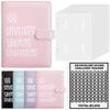 Save Money 100 Envelopes Money Saving Challenge Waterproof Mini Binder Savings Challenge  Couple