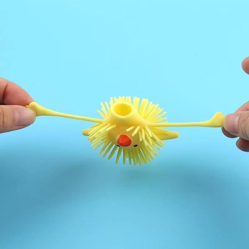 4Pcs Novelty Finger Rubber Animal Puppets Finger Dolls Stretch Stretch Decompression Funny Toy Children Party Games Holiday Gift