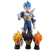 Dragon Ball GKLX Super Saiyan Vegeta Three-headed Carving Figure Anime Statue Model Ornament Anime Peripherals