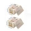 Large Transparent Clothes Storage Bag Breathable Mesh Organizer for Blankets Bedding Foldable Wardrobe Container with Handle