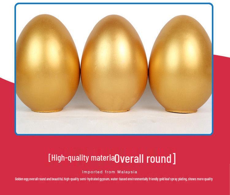 Golden Egg Props - Free Shipping for Wedding Celebrations and Events