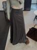 Yaya Shop Saia Maxi Camurça Estilo Wabi-Sabi Retro Estudante de Arte