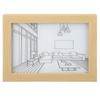 LED Decorative Light Painting 3 Lighting Modes Japan Anime Style Modern Simulate Sunshine Drawing