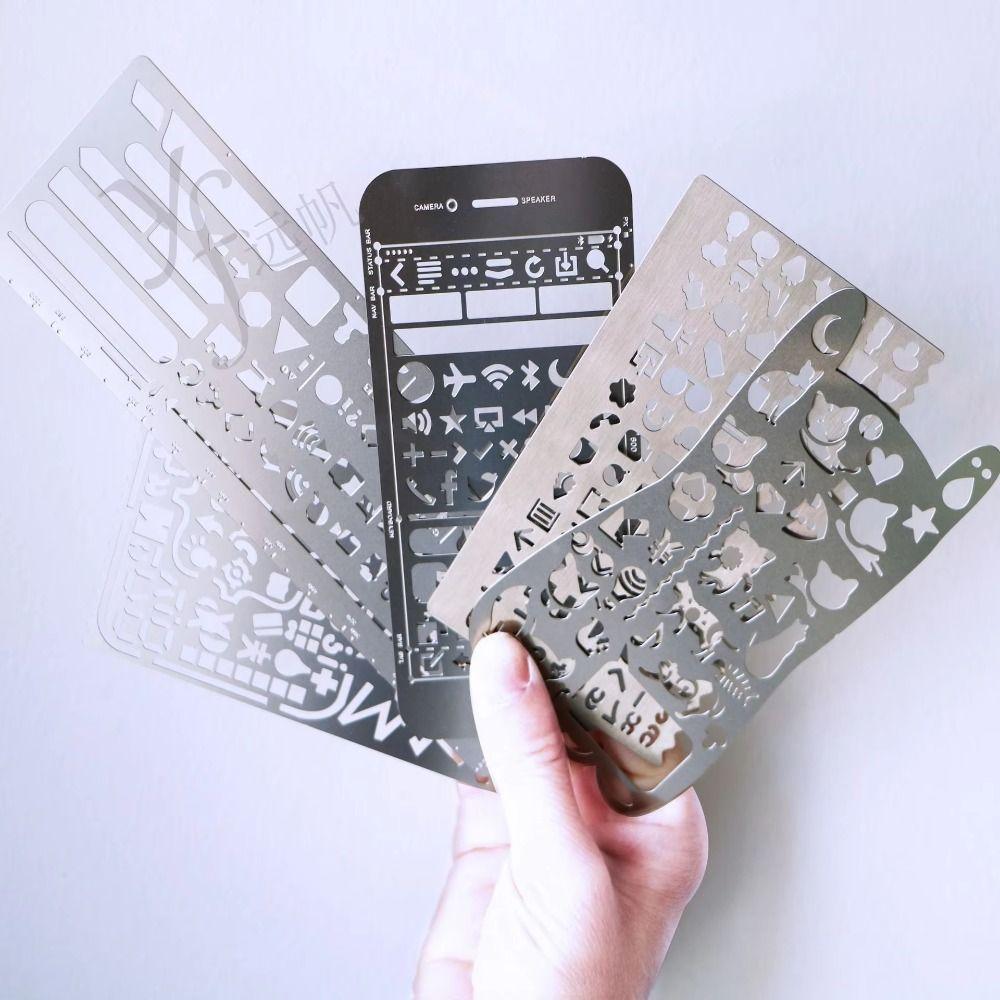 Katzenform Vorlage Lineal Schulprojekte Zeichenvorlage Lineal Ausgehöhltes Lineal Geschenk Schreibwaren