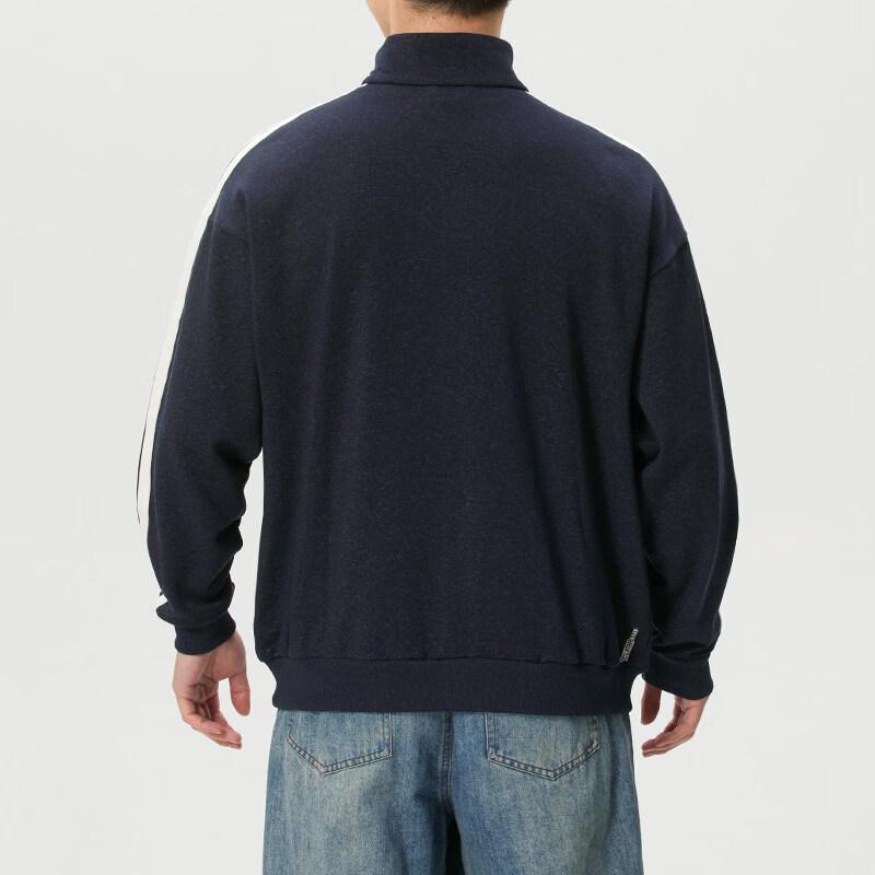 Adidas Men's French Terry Stand-Up Collar Knit Jacket KR2487