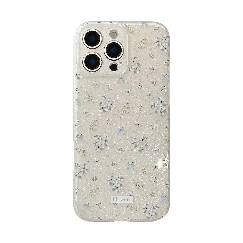 Purple Small Flower Case for iPhone 17 iPhone 17 Pro Max